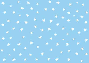 Yıldız gece desen şablonu bebek çocuk çocuklar