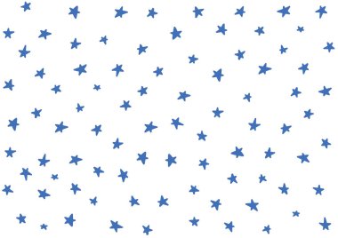 Yıldız gece desen şablonu bebek çocuk çocuklar