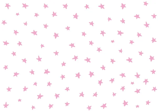 Plantilla de patrón de noche estrella bebé niños — Archivo Imágenes Vectoriales