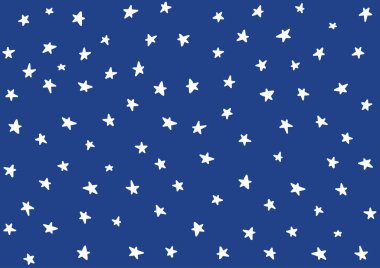 Yıldız gece desen şablonu bebek çocuk çocuklar