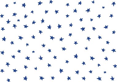 Yıldız gece desen şablonu bebek çocuk çocuklar