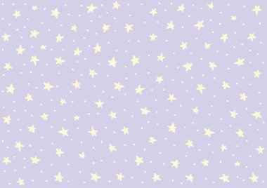 Yıldız gece desen şablonu bebek çocuk çocuklar