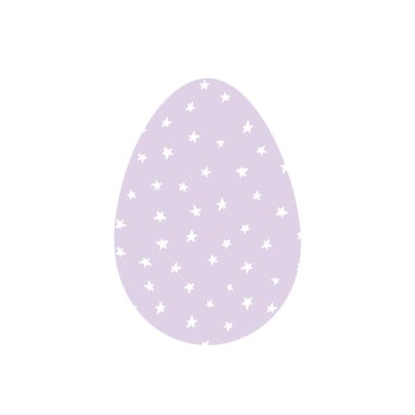 Tatil kutlama kartı şablonu için Paskalya yumurtaları