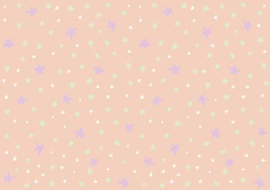 Çocuklar çocuklar için Cadılar Bayramı renklerde Yıldız arka plan