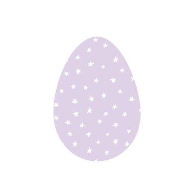 Tatil kutlama kartı şablonu için Paskalya yumurtaları