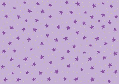 Yıldız gece desen şablonu bebek çocuk çocuklar