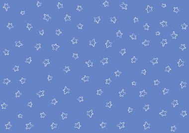 Yıldız gece desen şablonu bebek çocuk çocuklar