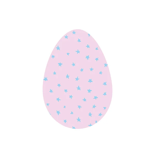 Oeufs de Pâques pour fête modèle de carte de célébration — Image vectorielle