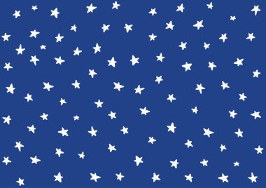 Yıldız gece desen şablonu bebek çocuk çocuklar