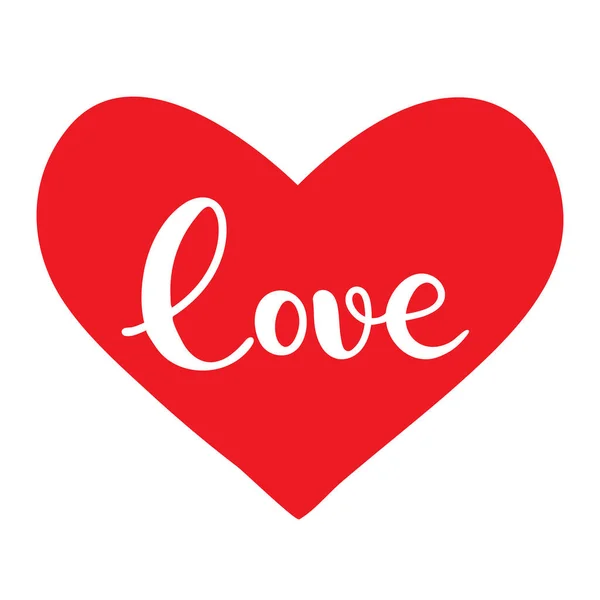 Love heart for wedding valentine anniversary couple — Stock Vector