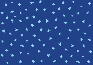 Yıldız gece desen şablonu bebek çocuk çocuklar