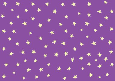 Yıldız gece desen şablonu bebek çocuk çocuklar