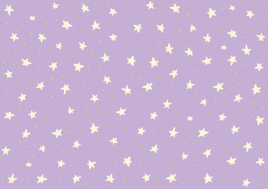 Yıldız gece desen şablonu bebek çocuk çocuklar