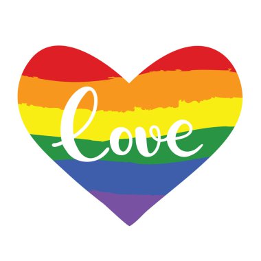 Evlilik sevgililer yıldönümü çift için LGBT aşk kalp