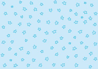 Yıldız gece desen şablonu bebek çocuk çocuklar