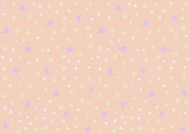 Çocuklar çocuklar için Cadılar Bayramı renklerde Yıldız arka plan