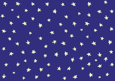 Yıldız gece desen şablonu bebek çocuk çocuklar