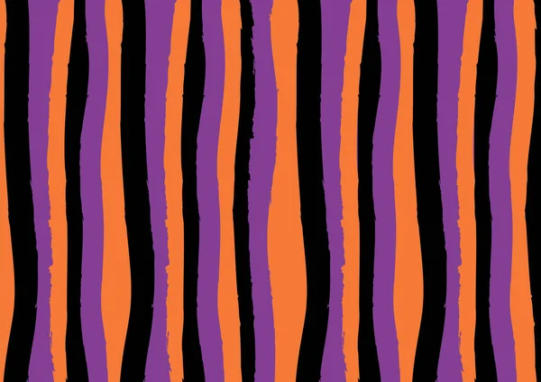 Halloween abstracto líneas vintage retro color de fondo — Vector de stock