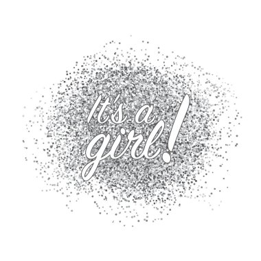 Konfeti sıçrama ile Bebek duş tebrikler kutlama