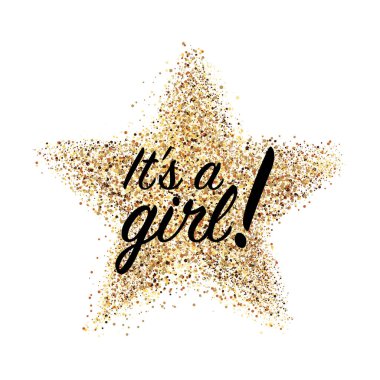 Konfeti sıçrama ile Bebek duş tebrikler kutlama