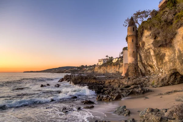 Vacker Kustlinje Victoria Beach Laguna Beach Orange County Kalifornien Usa — Stockfoto