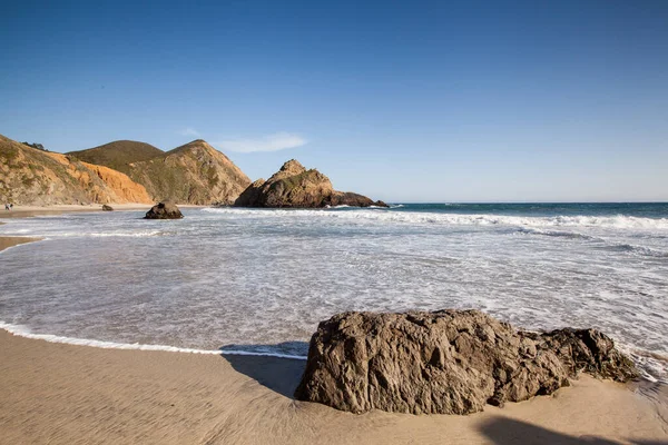 Lugn Strand Pfeiffer State Beach Big Sur Kalifornien Usa — Stockfoto