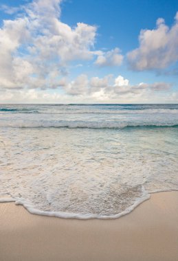 Güzel Karayip plajı, Cancun, Meksika