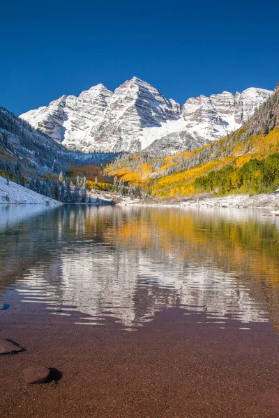 Εθνικό Πάρκο Maroon Bells Apen — Φωτογραφία Αρχείου