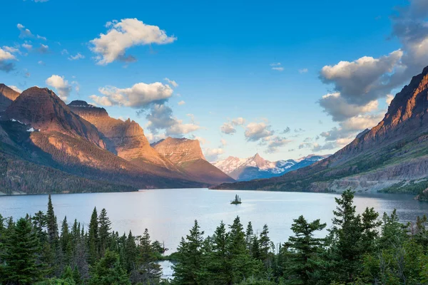 Lac Sainte Marie Île Oie Sauvage Dans Parc National Des — Photo