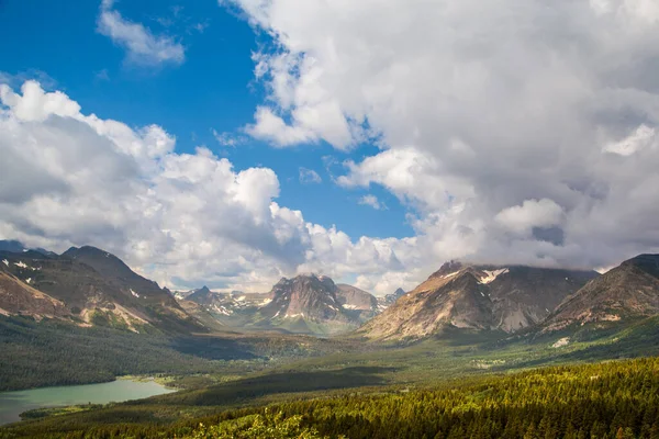 Hermoso Paisaje Montañoso Parque Nacional Glaciar Montana — Foto de Stock