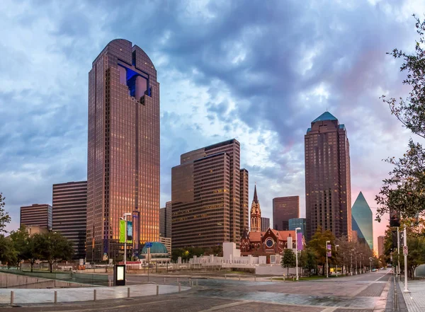 Dallas Centro Cidade Distrito Artes Texas — Fotografia de Stock