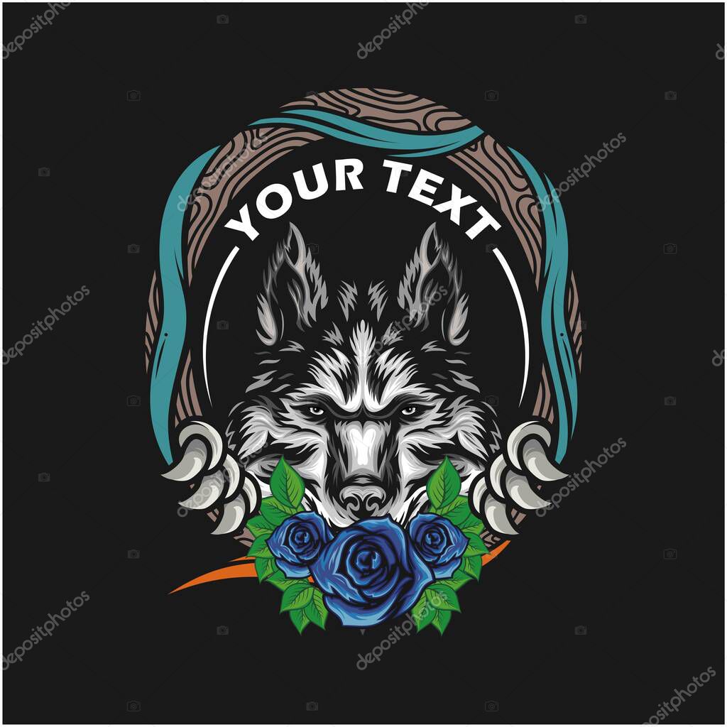 This design is suitable for illustration background,esport logo, poster, sticker, tshirt design, tatoo and other