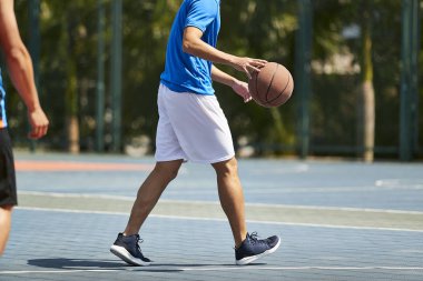 açık sahada basketbol genç Asya Yetişkin
