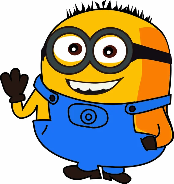 Minion Ból Egy — Stock Vector