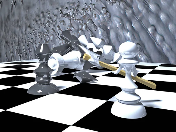 Pawn Chessboard — Stock Photo, Image