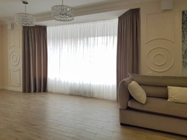 Kanepeli modern oturma odası