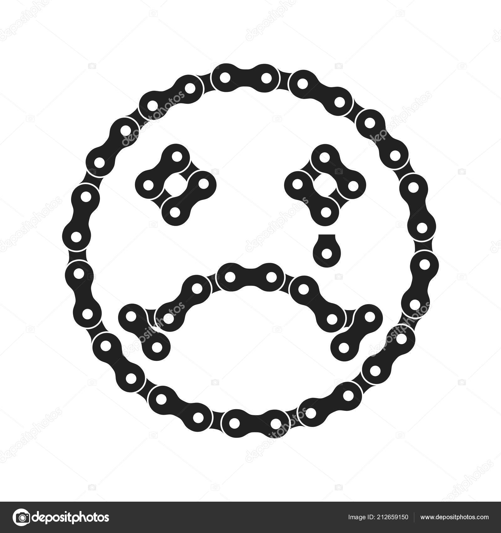 bike chain graphic