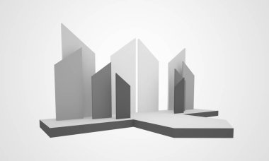 3D sahne olay tv hafif bir gün iç render illüstrasyon evreleme yol açtı.