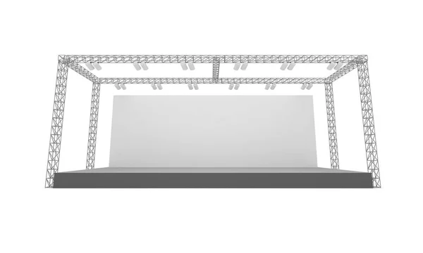 3D sahne olay tv hafif bir gün iç render illüstrasyon evreleme yol açtı.