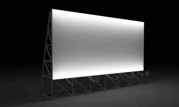 Rendering Backdrop Advertising Billboard Stage Event Led Light Illustration — Stock Photo, Image