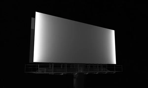 Rendering Van Achtergrond Reclame Billboard Fase Gebeurtenis Leidde Lichte Afbeelding — Stockfoto