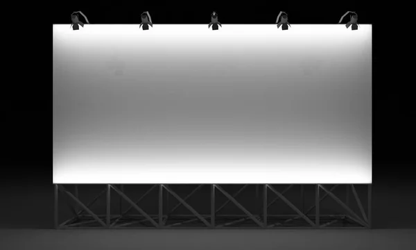 Rendering Backdrop Advertising Billboard Stage Event Led Light Illustration — Stock Photo, Image