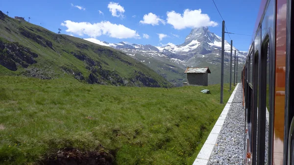 Gornergrat tren ve Matterhorn