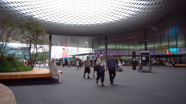 Basel fuar Meydanı - Basel, İsviçre - Haziran, 2018