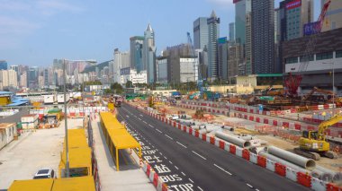 Hong Kong adasında - Nisan, 2018 Rating, bina ve inşaat alanında merkezi yakın: