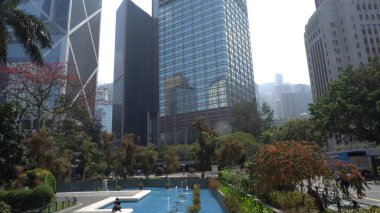 Hong Kong orta ve Chater Bahçe