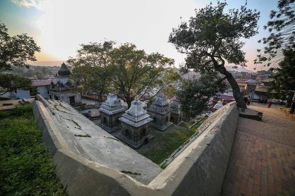 Pomieszczeń Świątyni Pashupatinath Kathmandu Nepal — Zdjęcie stockowe