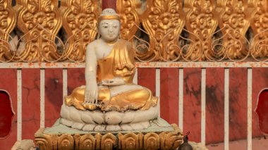 Küçük heykel Buda: Lumbini, Nepal