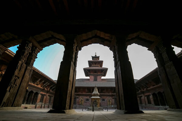 Mul Chowk, the largest and oldest of the Royal Palaces three main chowk (squares) at Patan Durbar Sqare