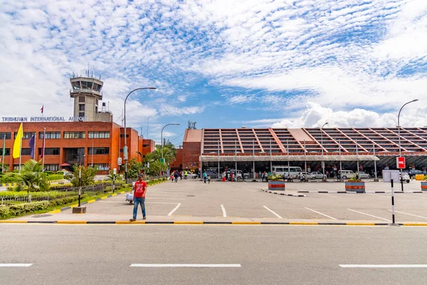 카트만두 2019 만두의 국제공항 — 스톡 사진